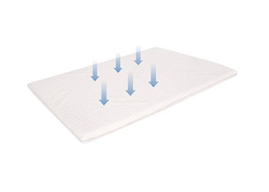 ليف أبيض خيزرانيّ anti Slip ذاكرة زبد باث حصير Customizable