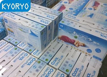 الزرقاء مرنة قابلة لإعادة التدوير جل التبريد سرير وسادة ساحة مريح